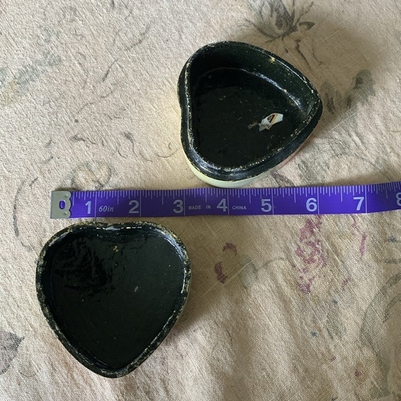 Heart trinket box with teddy bears - Picture 7 of 8